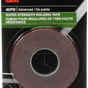 Cinta adhesiva de montaje 3M Scotch de 0.5 pulgadas de ancho por 15 pies de largo, 1, 0 : Automotriz