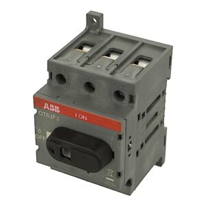 OT63F3 | 1SCA105332R1001 | ABB 3 polos, accionado frontal, montado en la base, interruptor montable en riel
