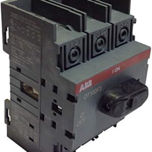 ABB OT100F3 Desconexión no fusionada, 100 amperios, 3 polos : Industrial y Científico