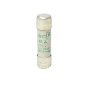 Fusible cartucho 10x38mm s/indicador aM 16A 500VAC 120kA
