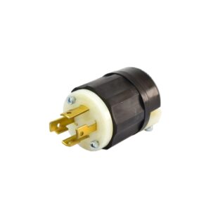 Enchufe de torsión 3x30A+T 125/250V NEMA L14-30P Nylon
