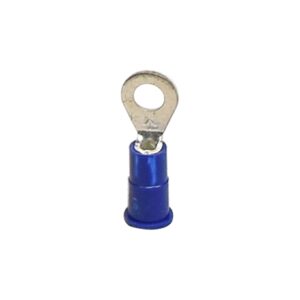 Terminal anillo aislado 14-16AWG 5/16" (8.4mm) azul