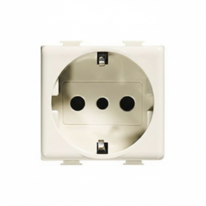 TOMACORRIENTE TIPO SCHUKO 2P+T 10/16A 250V - [A5440/3] - TICINO