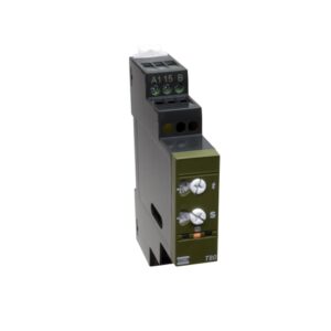Temporizador electrónico retardo energización 1,10,30 s/m/h DIN
