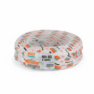 Cable NH-80 (Libre de Halogenos) 4mm2 blanco 0.45/0.75KV- 212-MM-/2 - INDECO