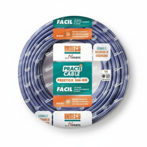 CABLE NH-90 (LIBRE DE HALOGENO) PRACTICABLE 2.5MM2 AZUL 450/750V - Código: 0021800730 - INDECO