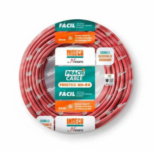 CABLE NH-90 (LIBRE DE HALOGENO) PRACTICABLE 2.5MM2 ROJO 450/750V - Código: 0021800731 - INDECO