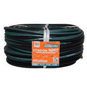 CABLE VULCANIZADO PRACTICABLE TTRF-70 (NLT-PC) NEGRO 3X18AWG 0.3/0.5KV - INDECO