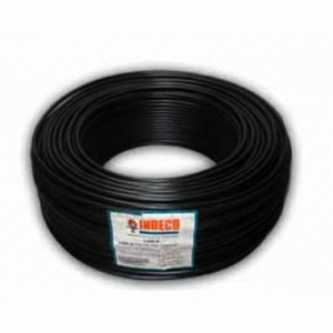 Cable GPT-3 (Automotriz) 16AWG FB (01) negro 0.3KV- [251-AW-16-] - INDECO