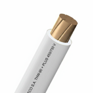 CABLE THW-90 14AWG BLANCO 450/750V- [214-AW-14-] - INDECO