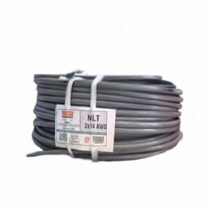 Cable Vulcanizado TTRF-70 NLT gris 2x14 AWG 0.3/0.5 kV - INDECO