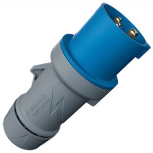 ENCHUFE INDUSTRIAL 2X32A+T 230V IP44 6H AZUL (REEMP.260) - [3226] - MENNEKES