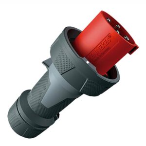 ENCHUFE INDUSTRIAL 3X63A+T 415VAC ROJO IP67 13206POWERTOP XTRA- [13206] - MENNEKES