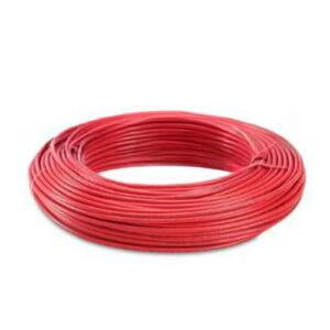 Cable THW 14AWG (CU) 750V 90°C PVC 7H 203691 rojo- - CENTELSA