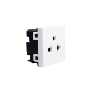 TOMA UNIVERSAL EU/US 2P+T 15/16A MATIX GO 2 MODULOS BLANCO - [JW4126] - TICINO