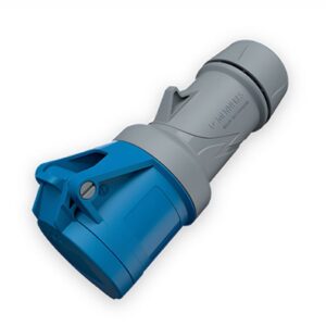 TOMACORRIENTE AEREO 2X16A+T 250V IP44 6H AZUL (REEMP. 510) - [3402] - MENNEKES