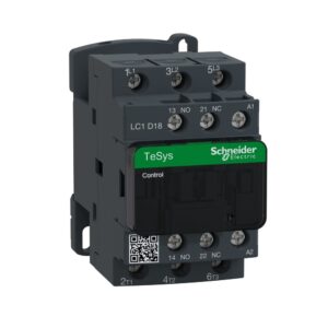 CONTACTOR POTENCIA MAGNETICO 3P 18A AC3 220VAC 1NA+1NC TESYS LC1D18M7 SCHNEIDER ELECTRIC