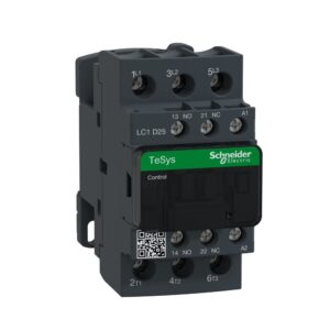 CONTACTOR POTENCIA MAGNETICO 3P 25A AC3 220VAC 1NA+1NC TESYS LC1D25M7 SCHNEIDER ELECTRIC