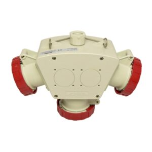 Adaptador múltiple OUT 3 tomacorrientes 3x32A+T 415V IP67 6H