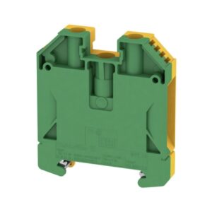 Borne de tierra 16mm2(1.5-25mm2) 1KV 1 piso/2 conexiones tornillo