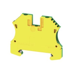 Borne de tierra 4mm2(0.5-6mm2) 800V 1 piso/2 conexiones tornillo