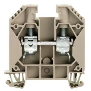 Bornes de paso 16mm2 (1.5-25mm2) 76A 1000V 1 piso/2 conexiones tornillo