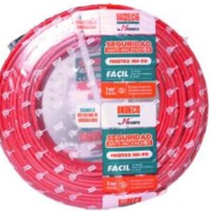 CONDUCTOR ELECTRICO 750V LIBRE HALOGENO 4MM2 ROJO FREETOX-PC NH90 INDECO