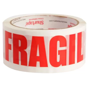 Cinta de Embalaje Frágil 2"x55 Yds