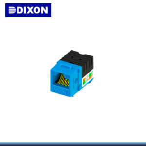 JACK DIXON RJ-45 CAT 6A DE PONCHEO 90 COLOR AZUL (PNKJ38-C6A-US/BLN)