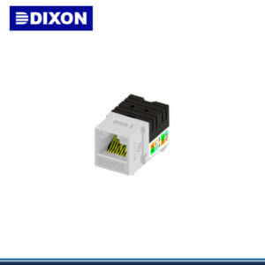 JACK DIXON RJ-45 CATEGORIA 6A PONCHEO 90° COLOR BLANCO (PNKJ38-C6A-US/WHN)