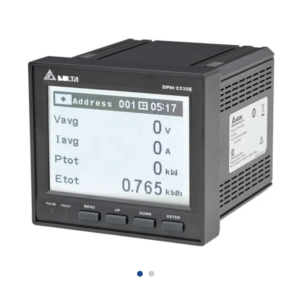 MEDIDOR DE ENERGÍA DPM, CLASE 0.5S, 31AVO ARMÓNICO, 2 PUERTOS ETHERNET MODBUS TCP, REGISTRO DE DATOS, MULTITARIFA, 96X96MM, UL / CE