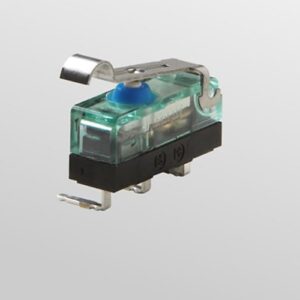 Microinterruptor S880 con palanca de leva y pines PCB