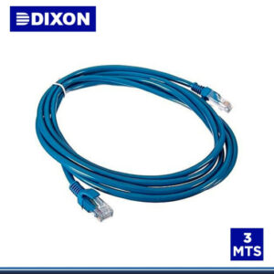 PATCH CORD DIXON CAT.6 LSZH 3MTS AZUL