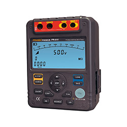 PR-511 Megómetro digital con adaptador