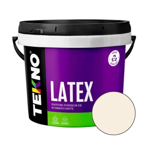 Pintura Látex Tekno TeknoLátex Blanco Ostra 1 galón