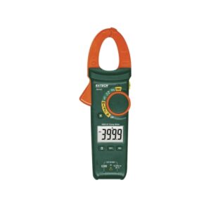 Pinza amperimétrica digital 400AAC, 600VAC/DC, 40MOhms, c/NVC