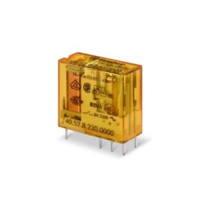 Relé enchufable 8 pines 8A 230VAC 2NA 2NC para circuito impreso