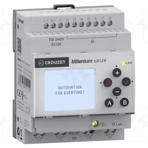 Relé programable IN 8 Entradas analog 0 OUT 4 Millenium IP20
