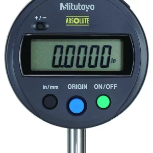 Reloj Comparador Digital ABSOLUTE ID-SX Tapa Lisa Mejor Relación Costo-Beneficio 12,7mm/ .5" - 0,001mm/ .00005" – 543-791B-10