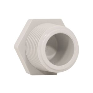 Tapon Macho 1" Agua C/R