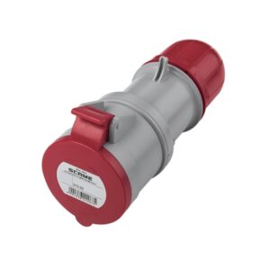 Tomacorriente aéreo industrial 3x32A+T 415V IP44 6h Optima