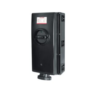 Tomacorriente p/adosar c/enclavamiento 3x125A+T 500V IP66 7h ZONA 1,21