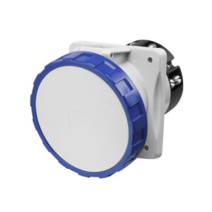 Tomacorriente p/empotrar inclinado 3x63A+T 250V IP67 9h Optima
