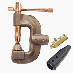 GRAPA A TIERRA 600 A TIPO C, CONECTOR, (02070) MIG-600-C LENCO