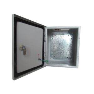 TABLERO METALICO ADOSABLE HERMETICO CPLACA DE ACERO IP66 300X250X200MM