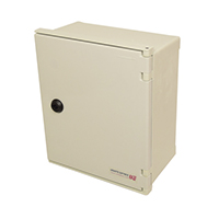Tablero padosar de poliéster 400x400x200mm cplaca montaje metálico IP66