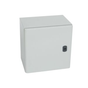 Tablero padosar metálico 300x300x200mm con puerta cplancha de montaje