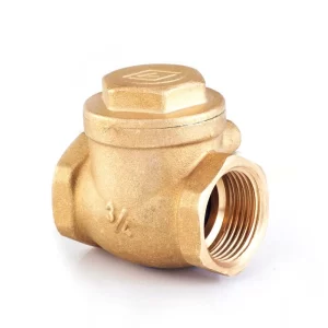 Válvula Check Swing Neoprene 250 lbs 34' Cim en Bronce con Rosca NPT de 250 PSI
