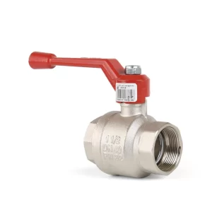 Válvula Esférica Bronce NPT 1 12' Cim 400 PSI Agua Fría