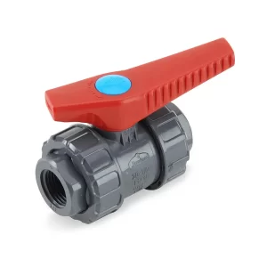 Válvula de Bola Doble Universal Nicoll PVC 12' Gris